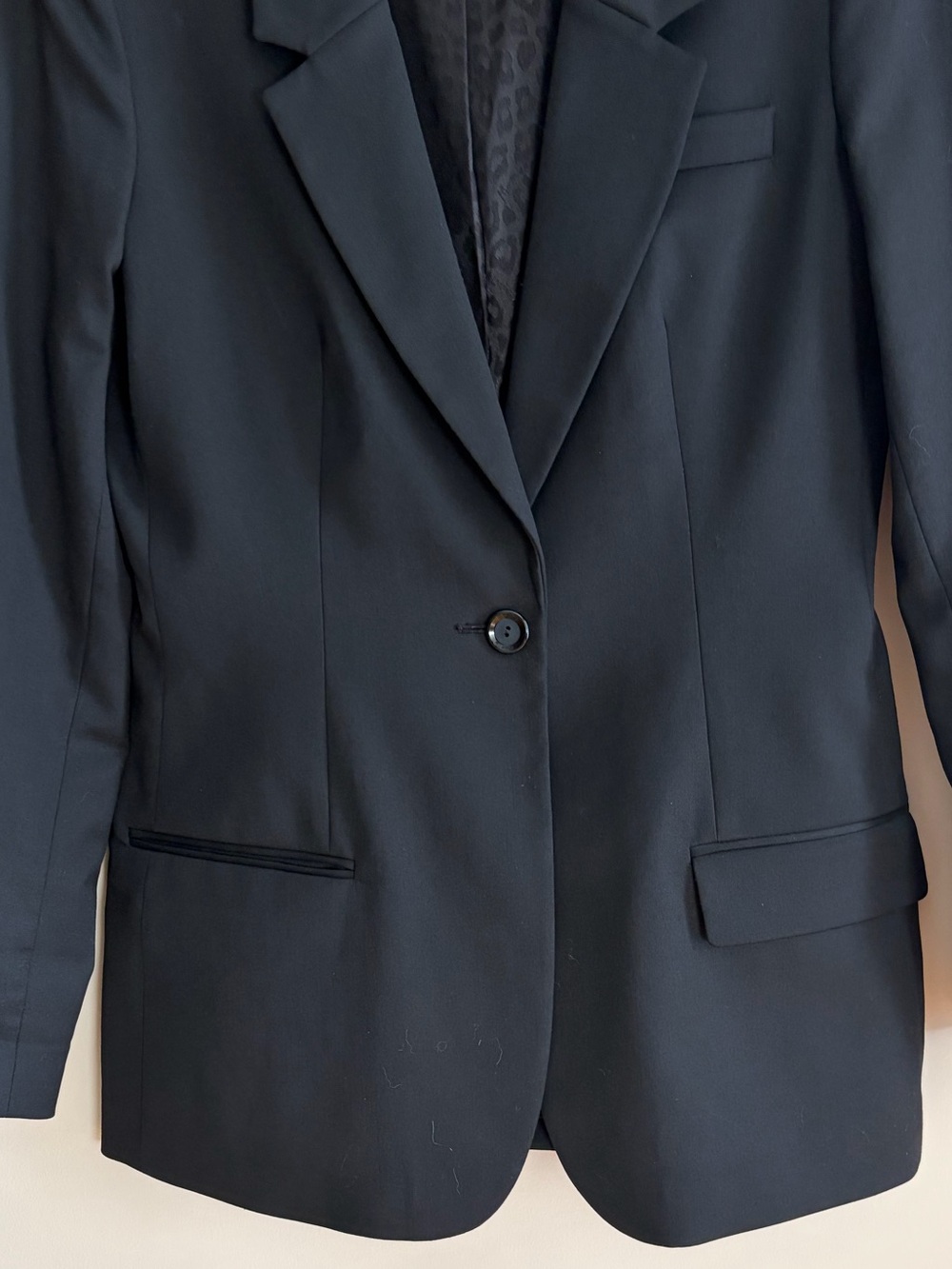 Guess by Marciano size 8 long black blazer - Picture 5 of 11